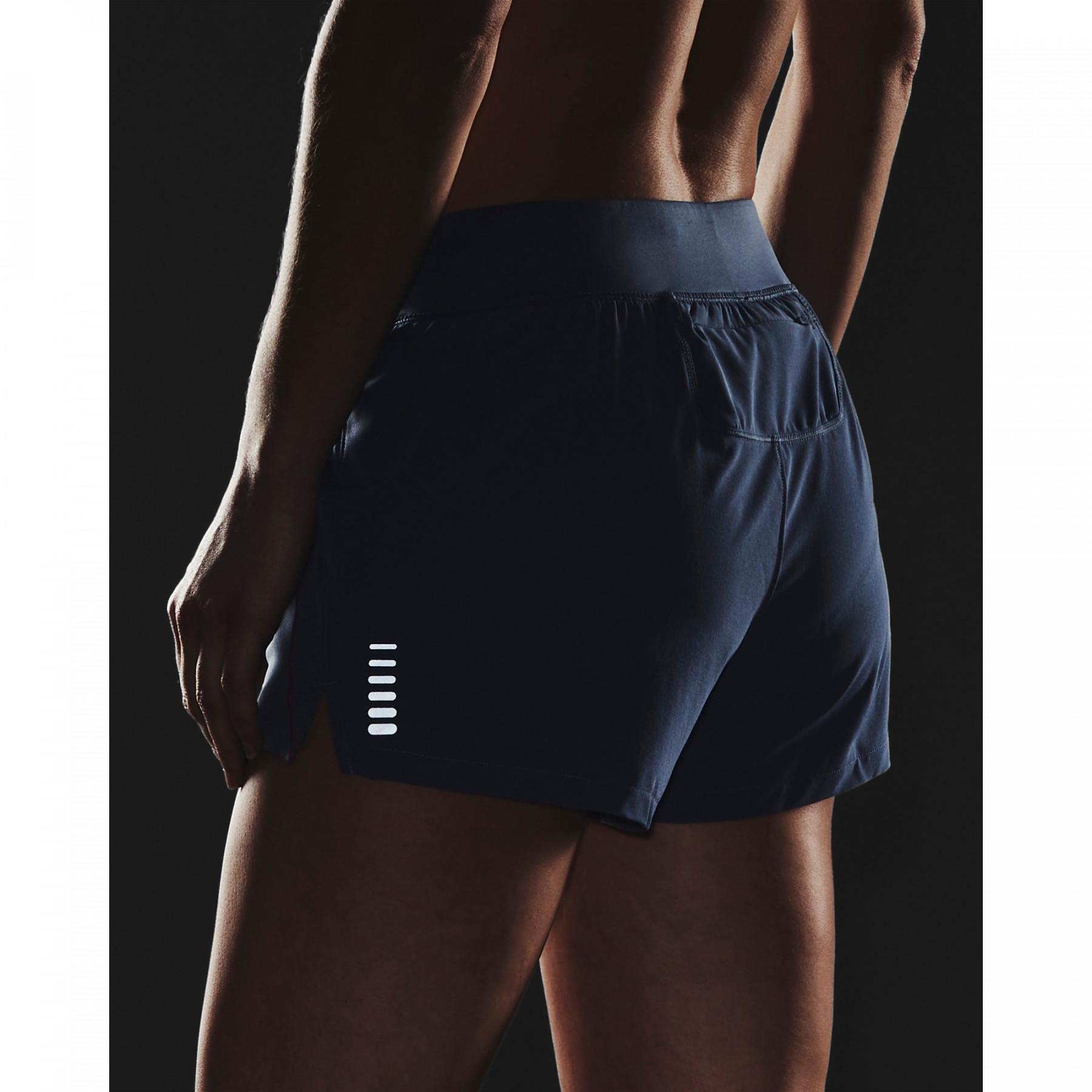 Dames shorts Under Armour Qualifier Speedpocket