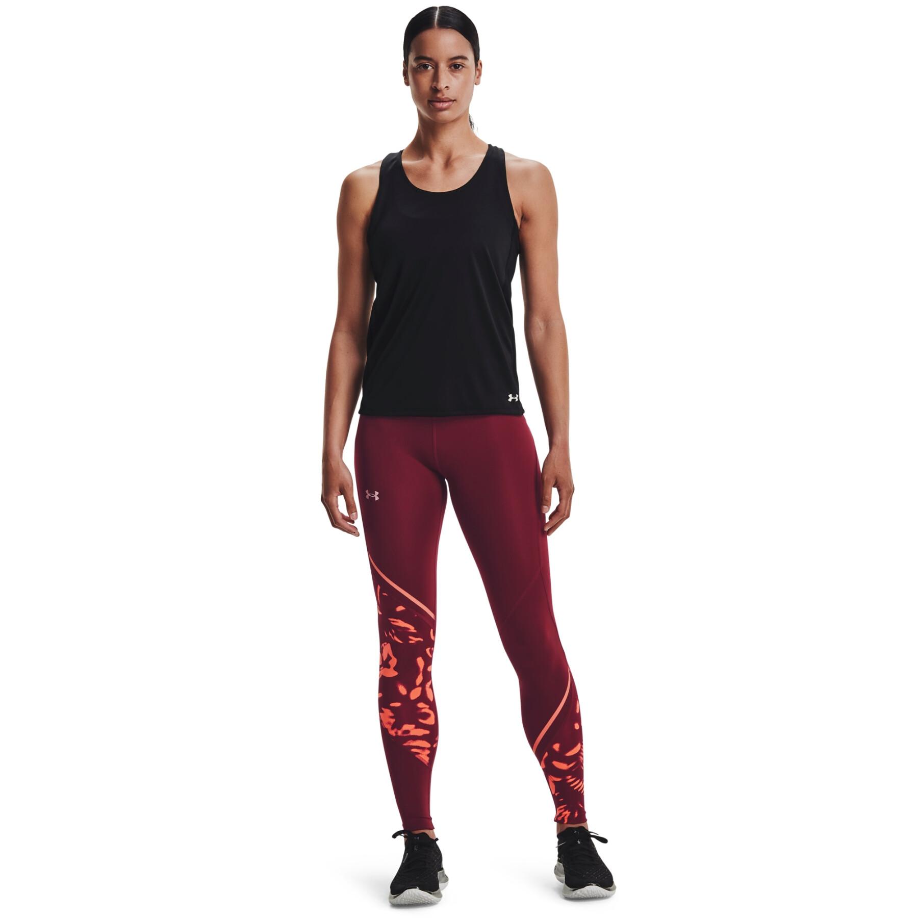 Dames legging Under Armour Fly Fast 2.0 Print
