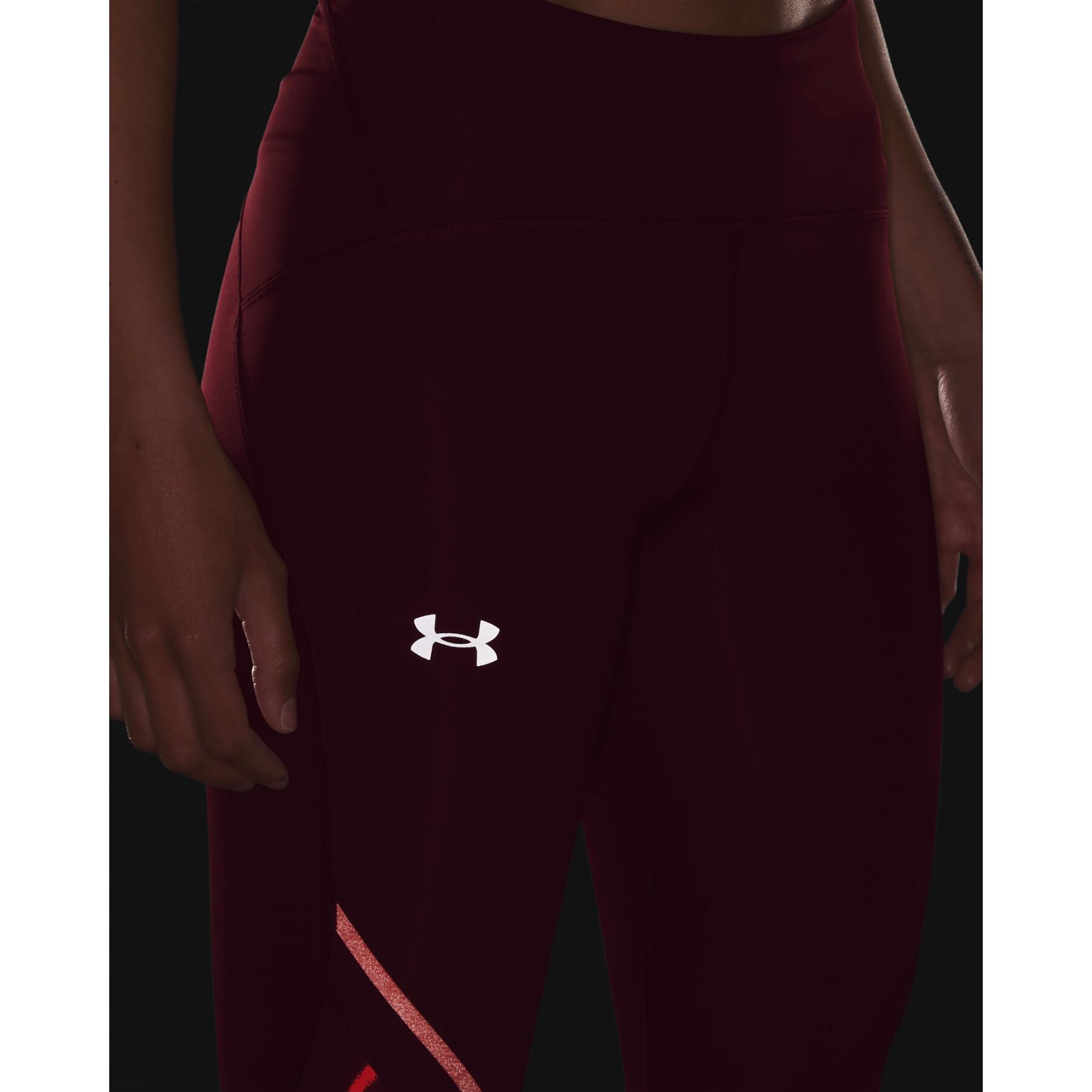 Dames legging Under Armour Fly Fast 2.0 Print