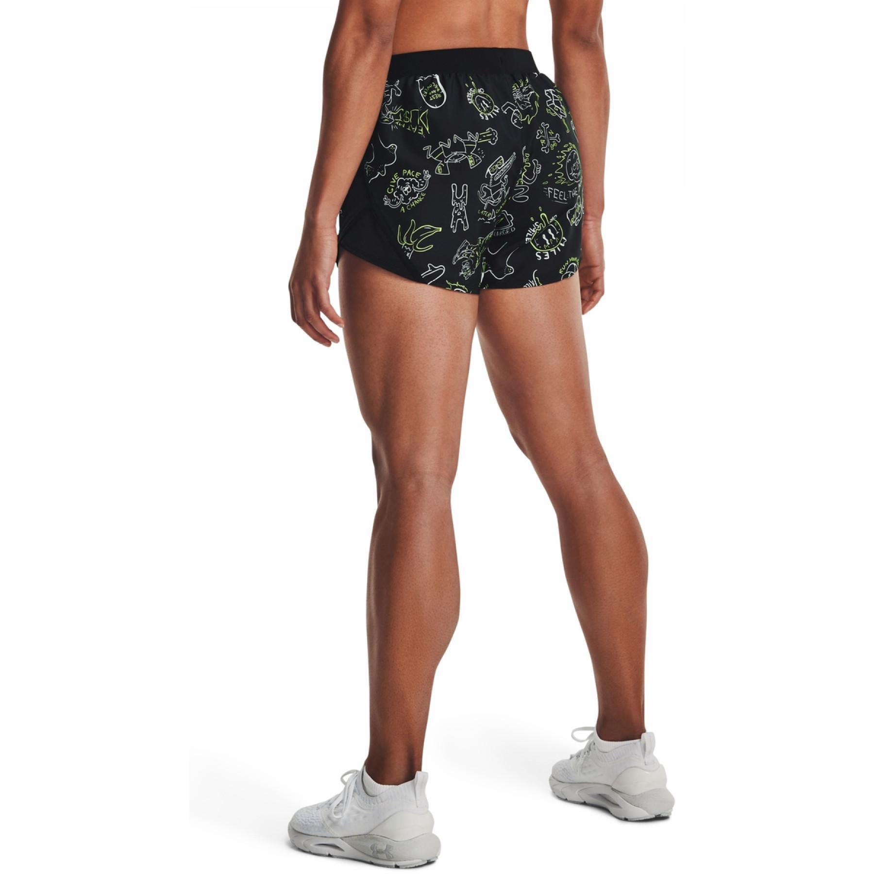 Dames shorts Under Armour Run Your Face Off