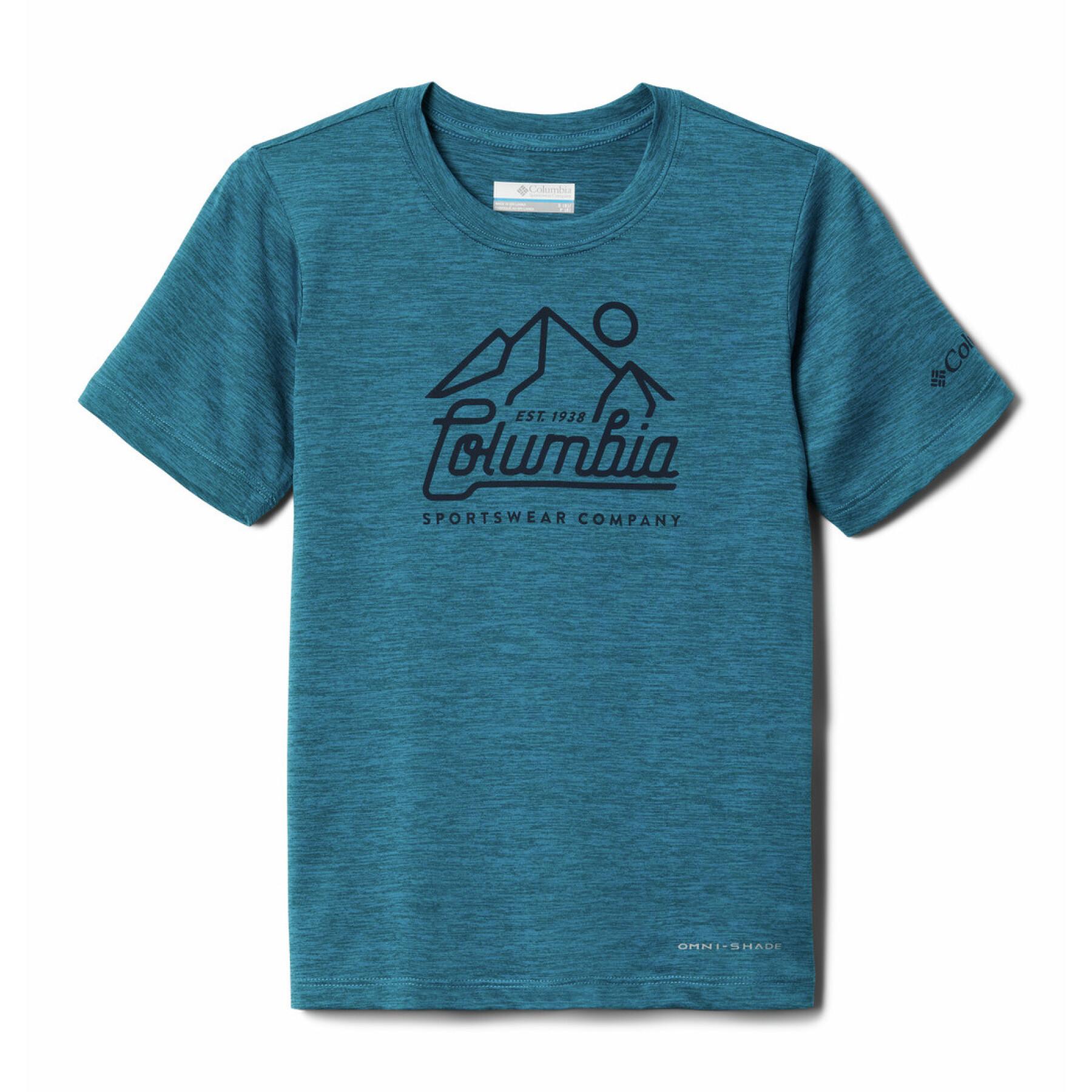 Kinder-T-shirt Columbia Mount Echo Graphic