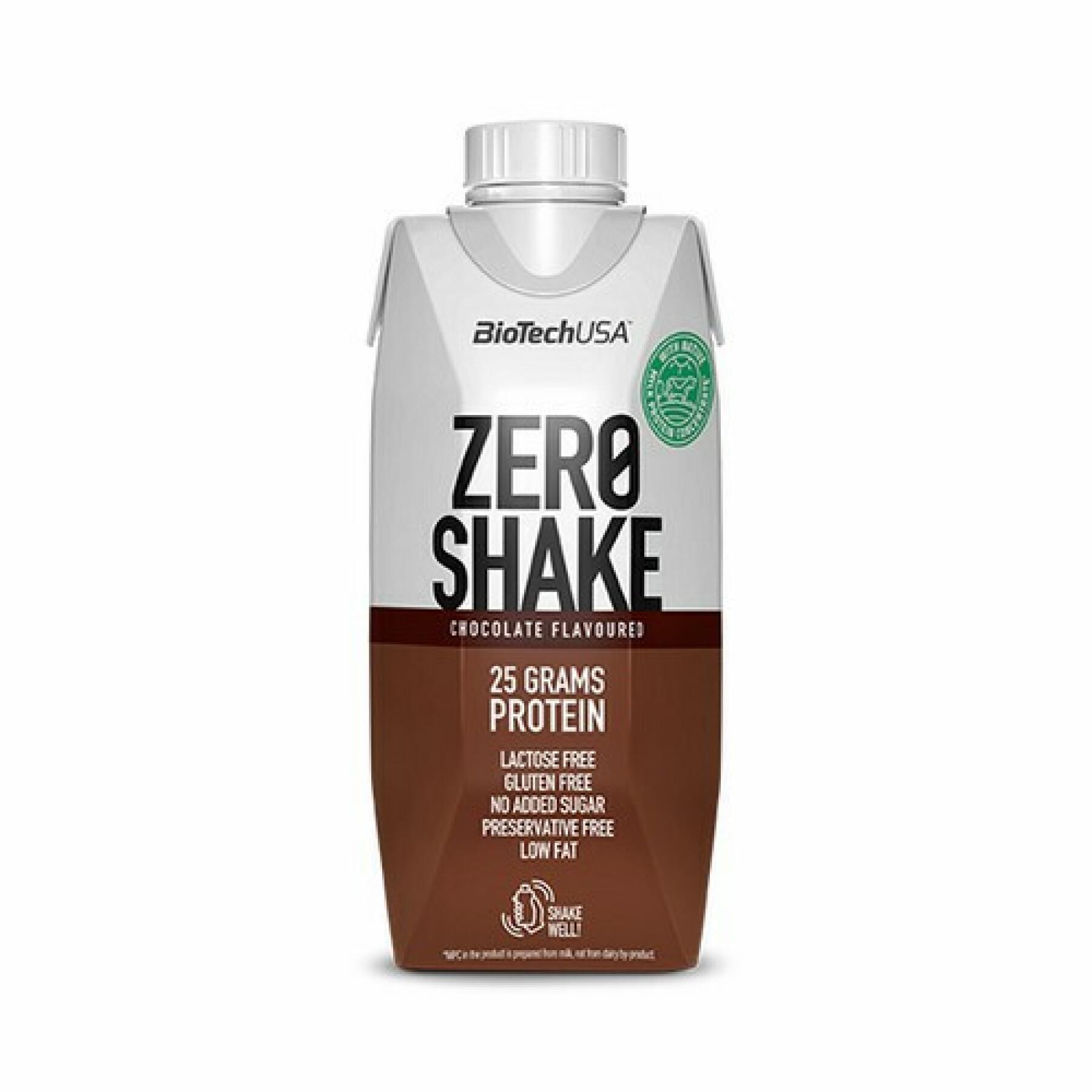 Set van 15 snackdozen Biotech USA zero shake - Chocolate
