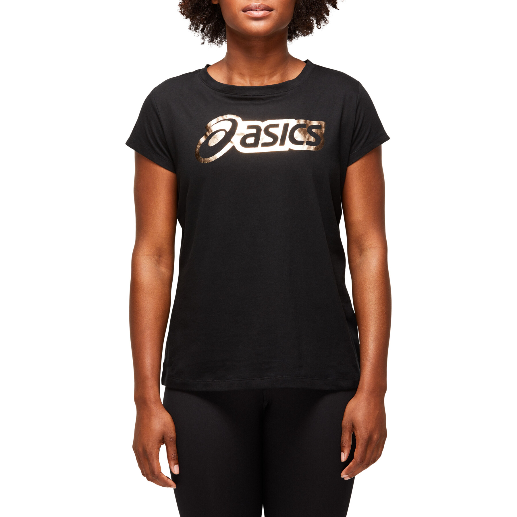 Dames-T-shirt Asics Logo Graphic