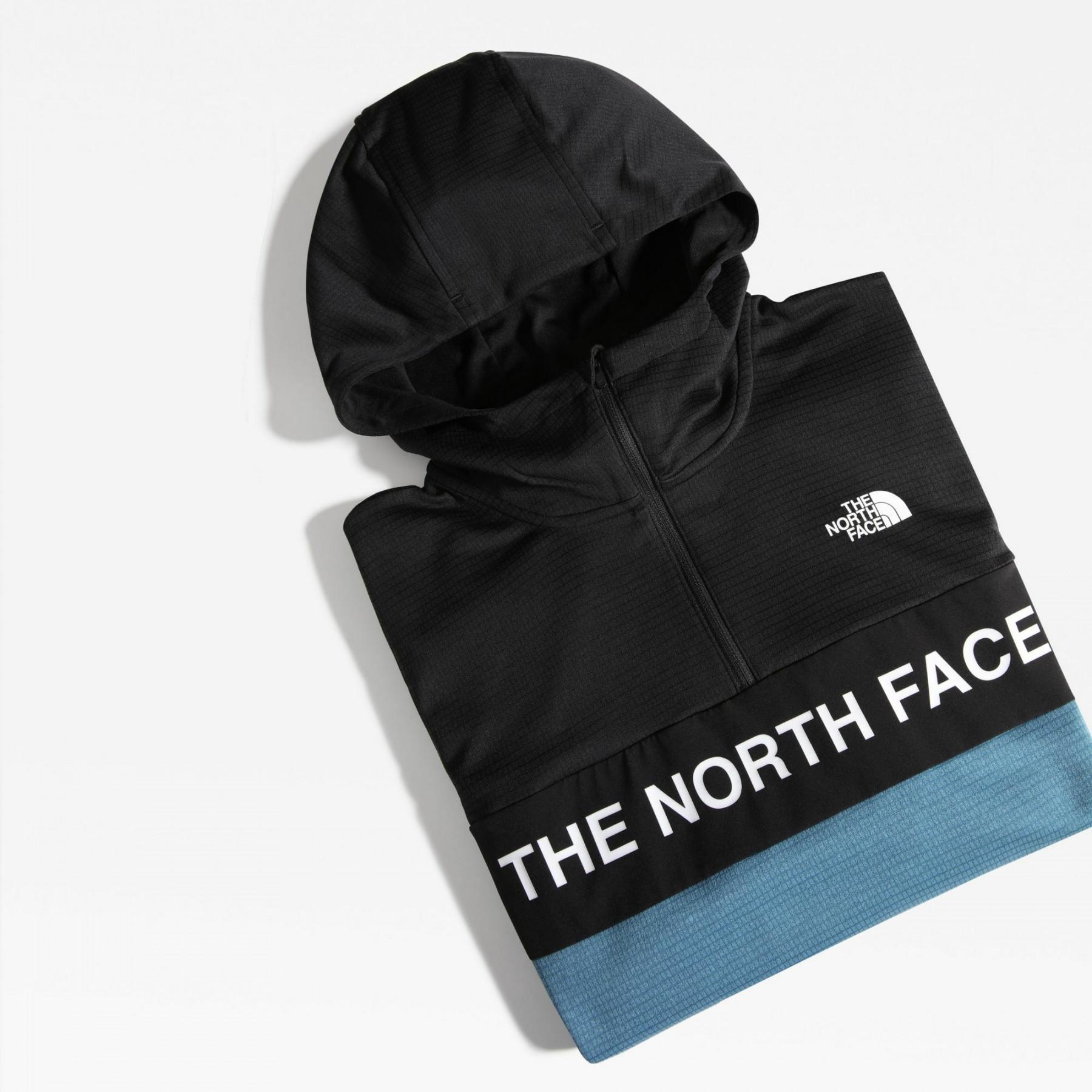Sweatshirt 1/4 rits The North Face Train Logo