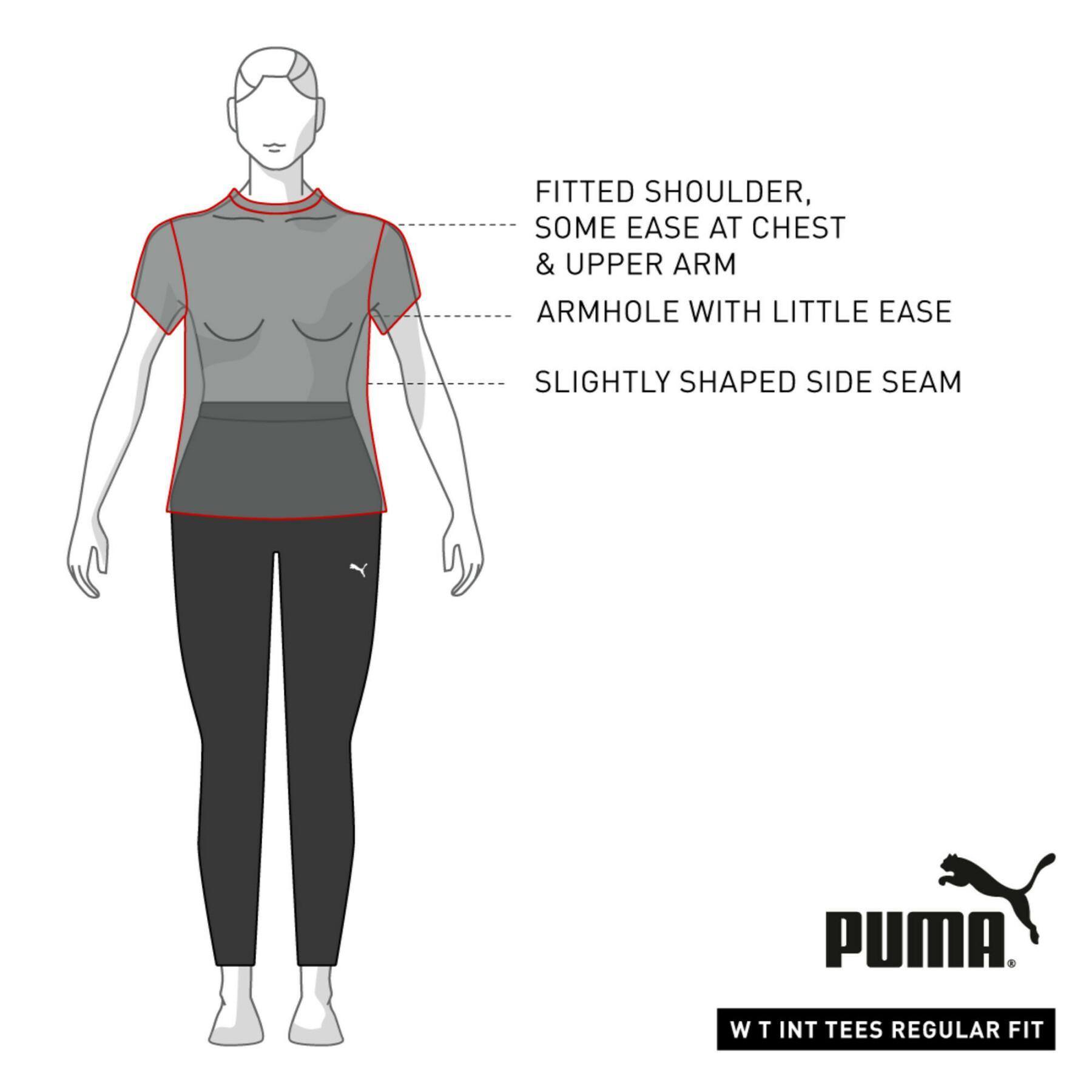 Dames-T-shirt Puma RUN FAVORITE HEATHER