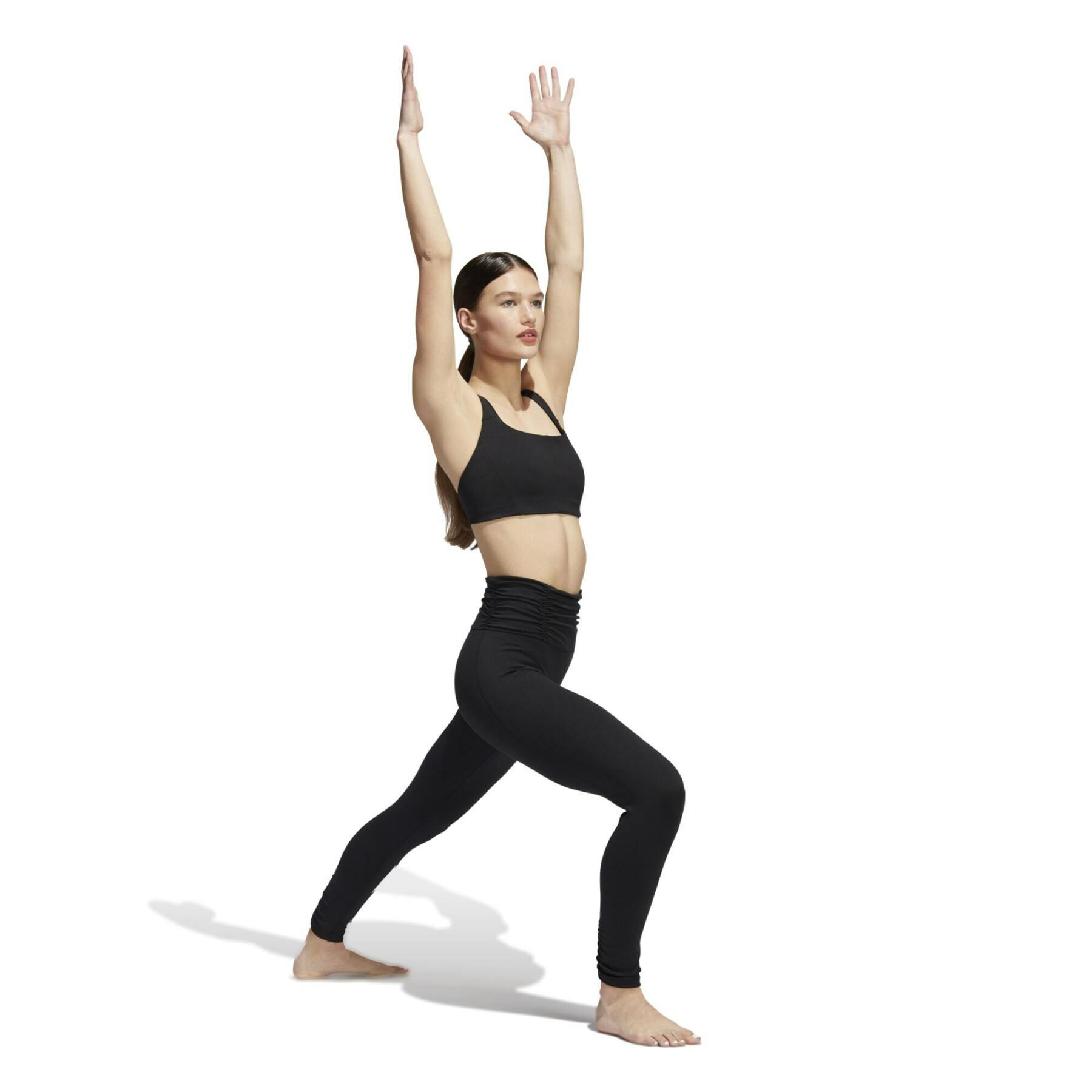 Dames legging adidas 70 Yoga Studio Gathered