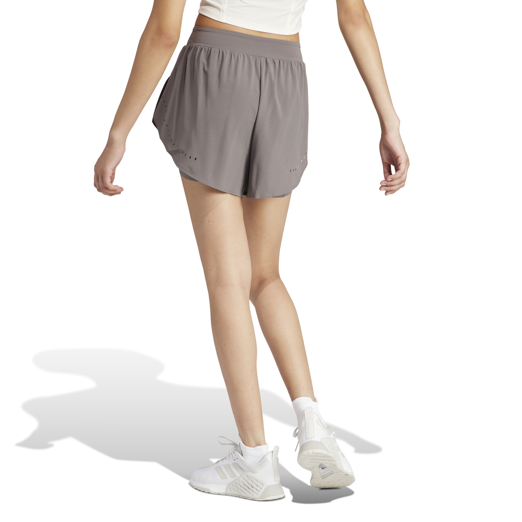 Dames 2-in-1 shorts adidas Hiit Designed for Training Heat.RDY