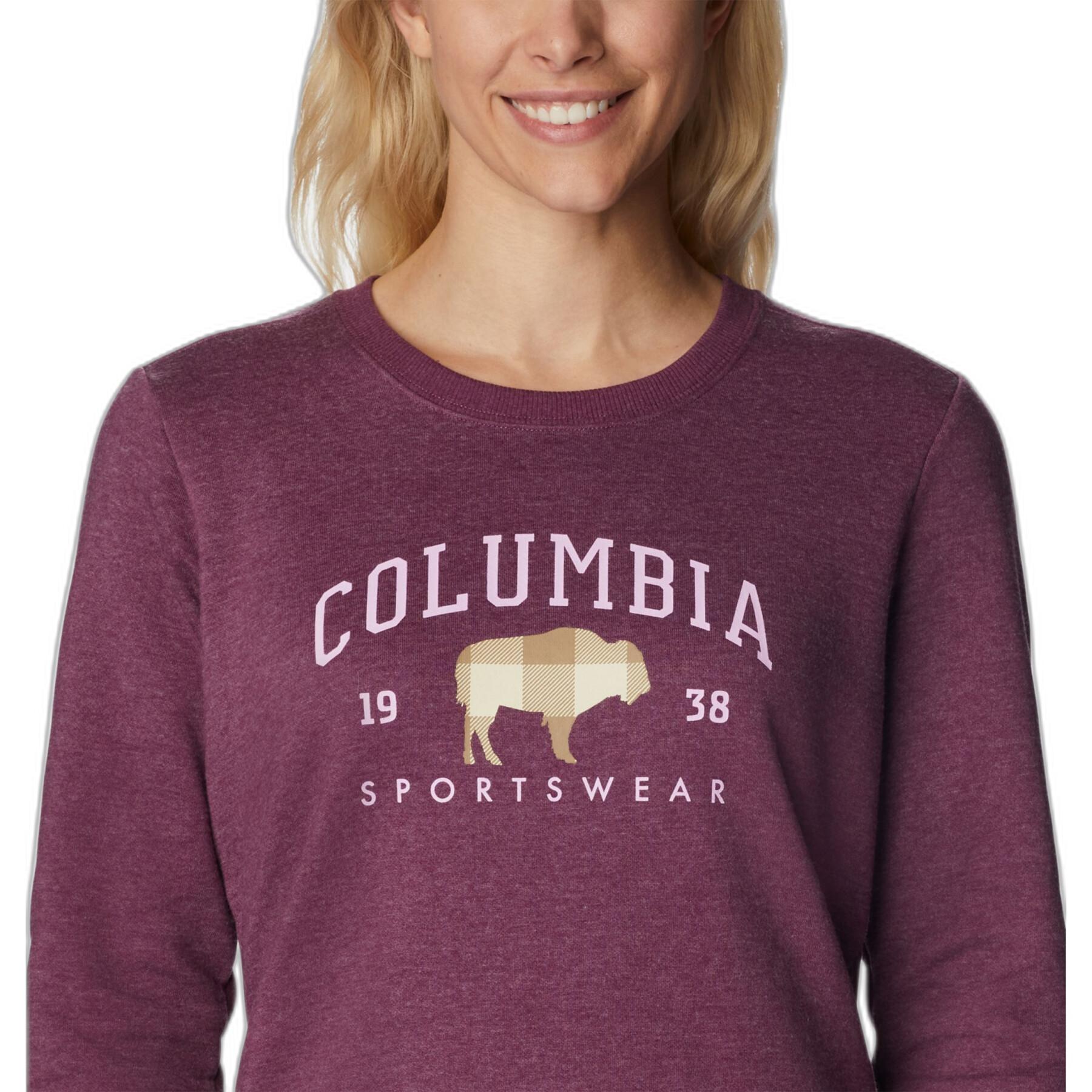 Dames sweatshirt met ronde hals Columbia Graphic Hart Mountain™ II