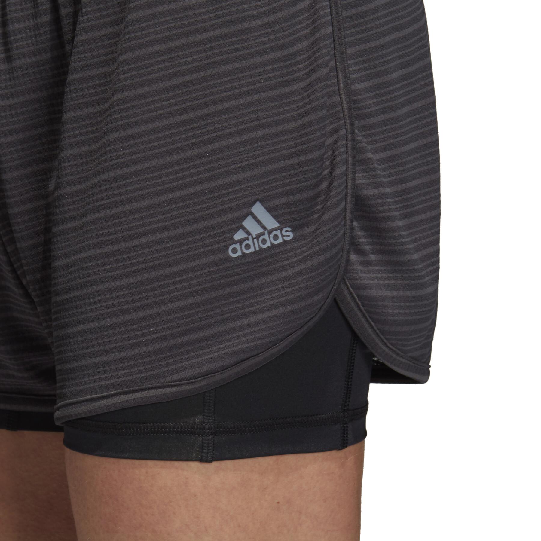 Damesshort adidasTwo-in-One Chill