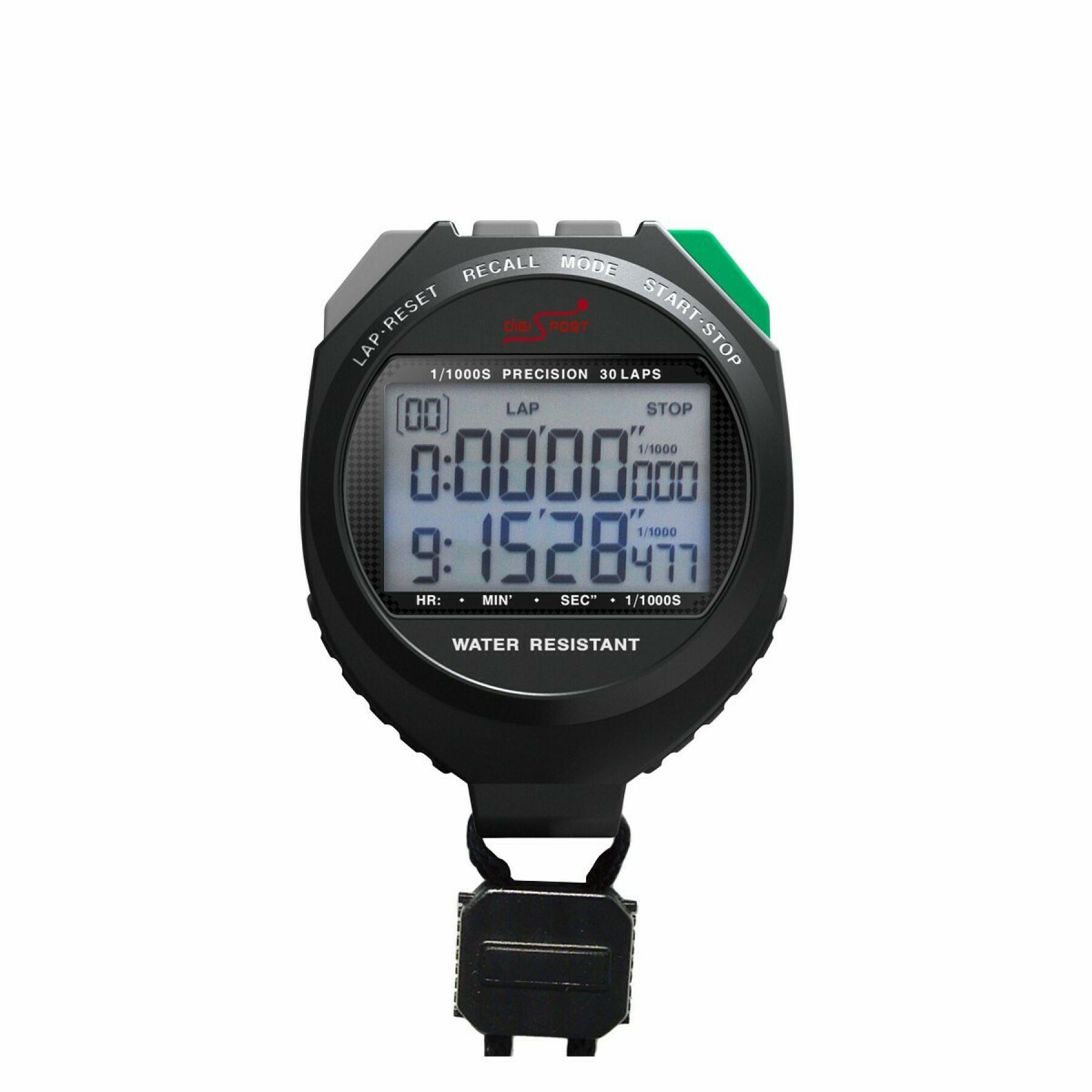 Stopwatch 30 geheugens 1:1000 van seconde Digi Sport Instruments C30