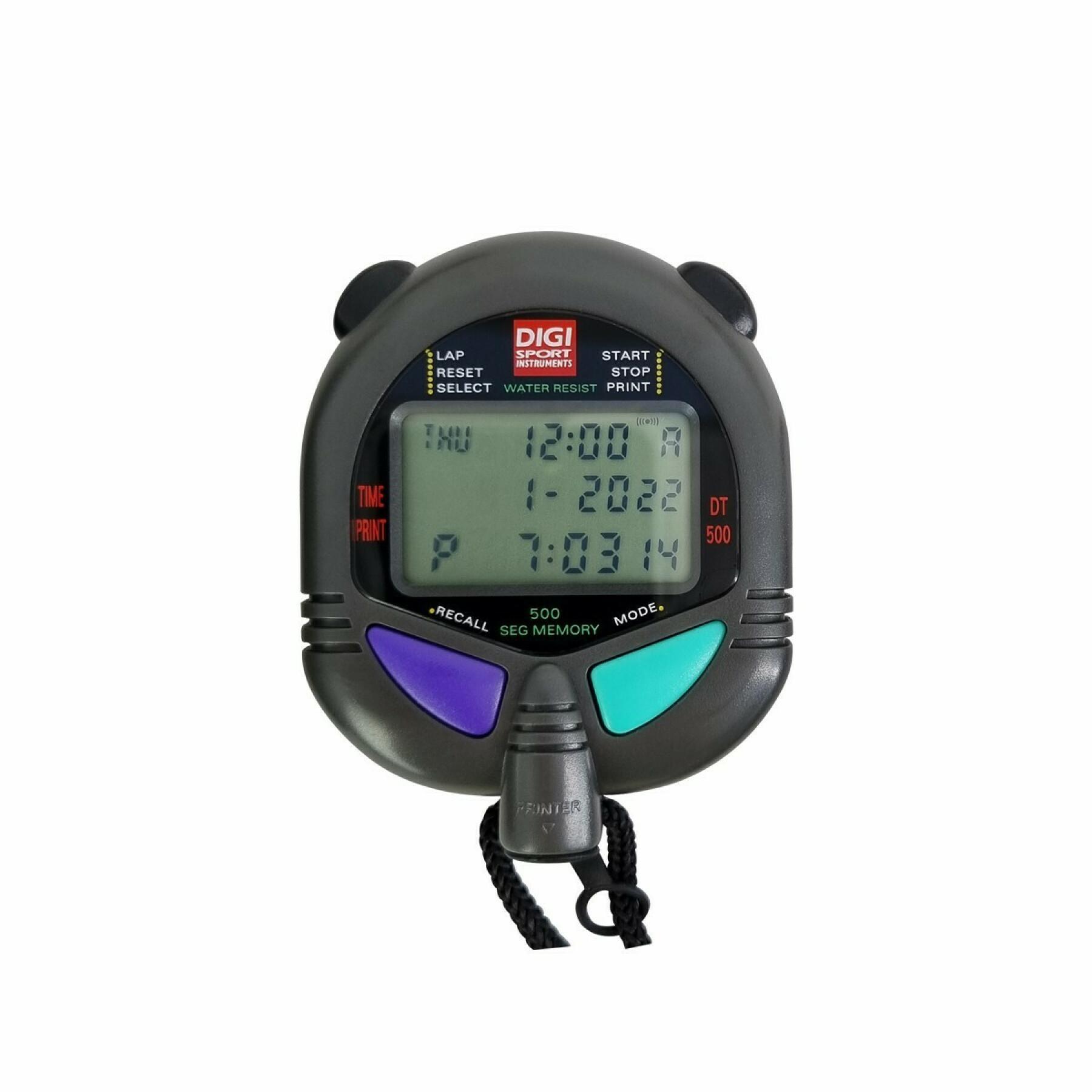 Stopwatch 500 geheugens usb versie Digi Sport Instruments DT500