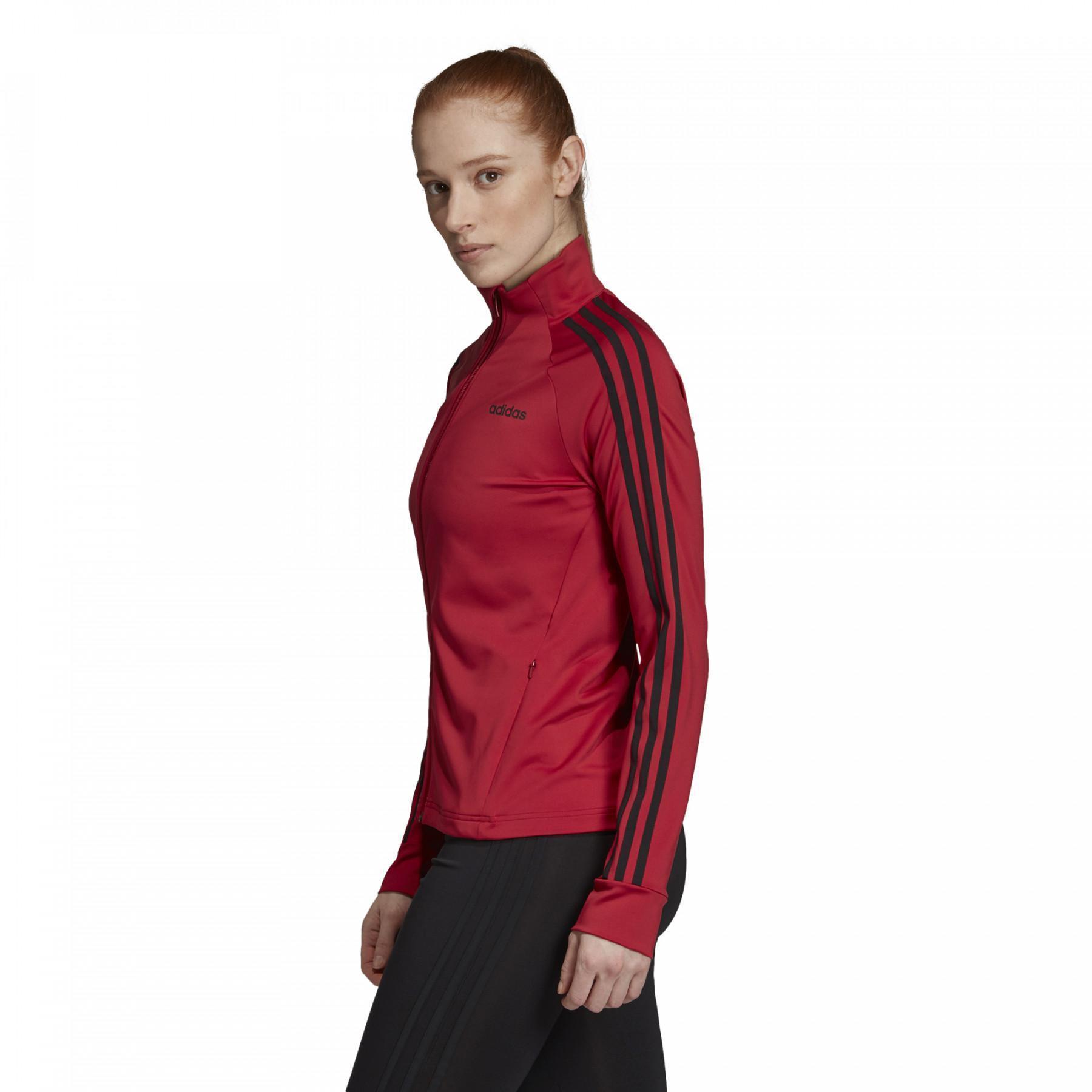 Trainingsjack voor dames adidas Designed 2 Move 3-Stripes Track