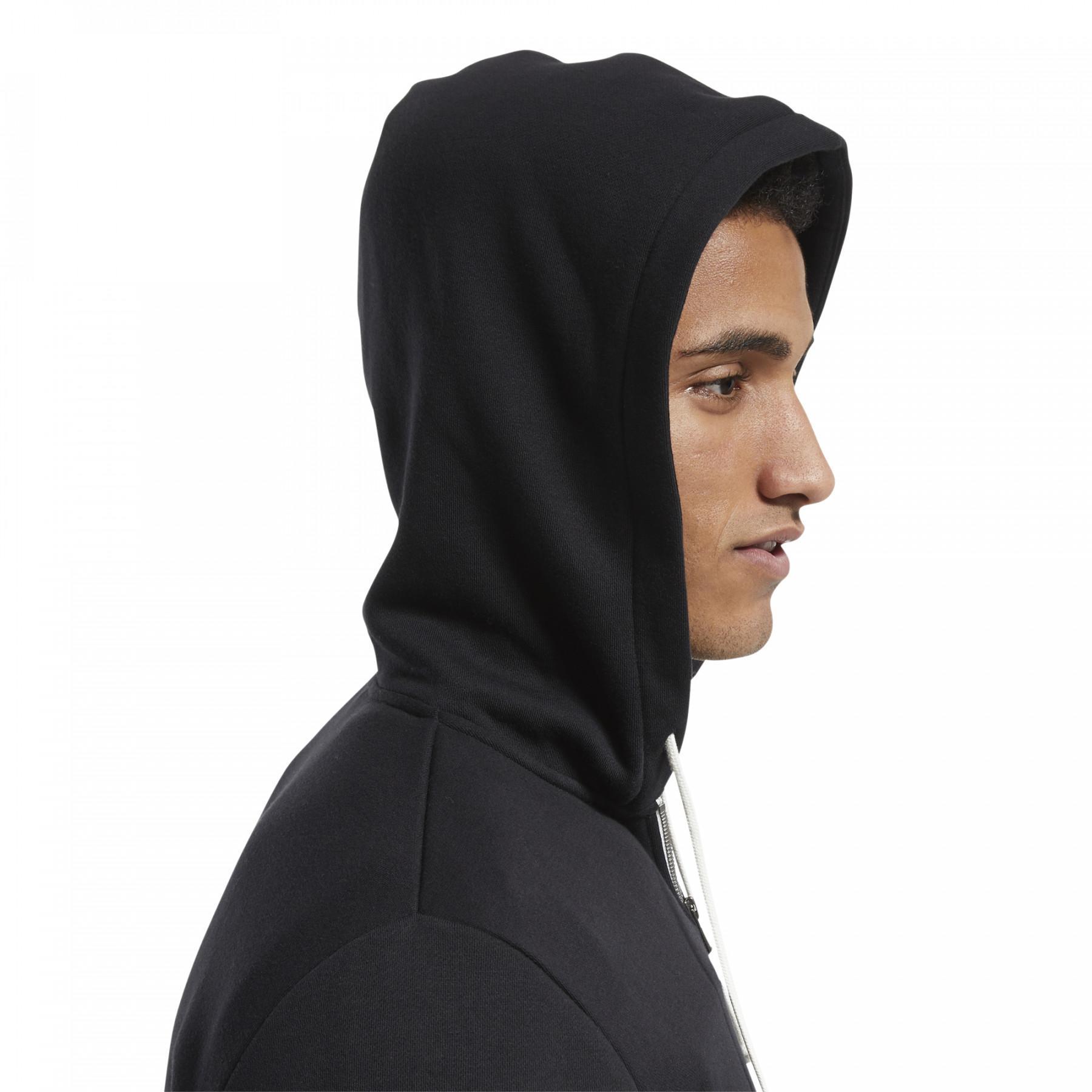 Hoodie Reebok Training Essentials Fleece Zip Up