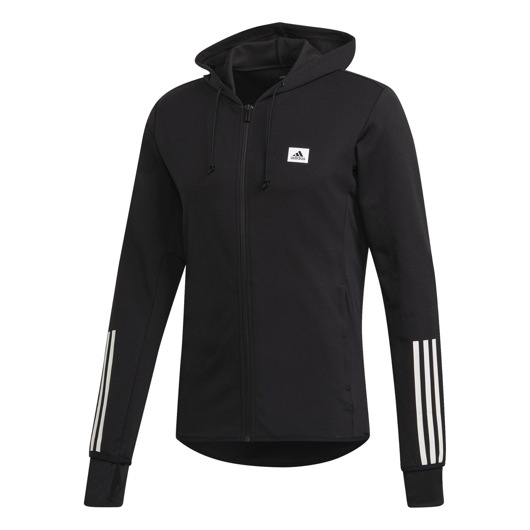 Jas adidas Designed to Move Motion Hooded Track