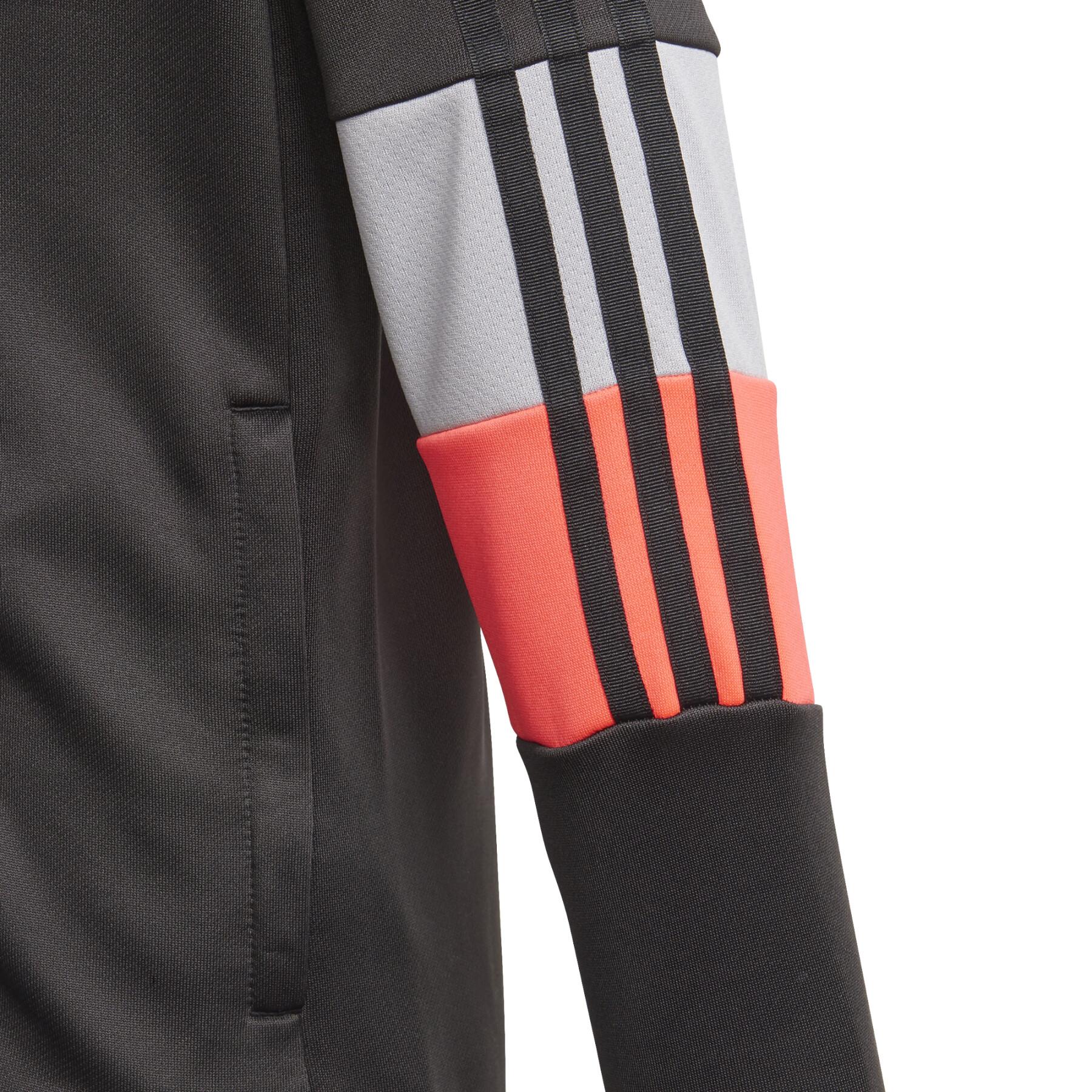 Kinder hoodie adidas Must Haves Aeroeady 3-Stripes Full-Zip