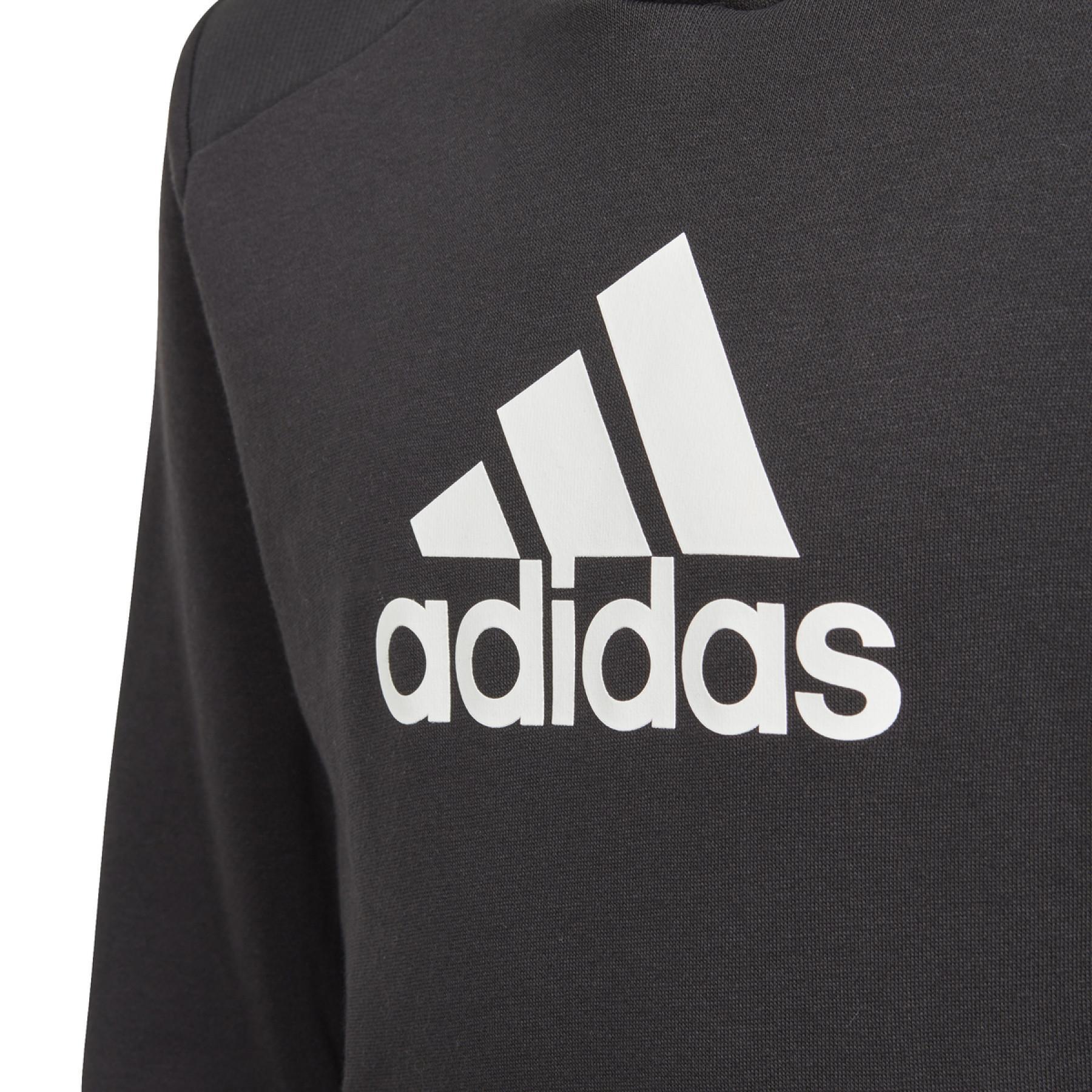 Sweater met capuchon voor kinderen adidas Logo