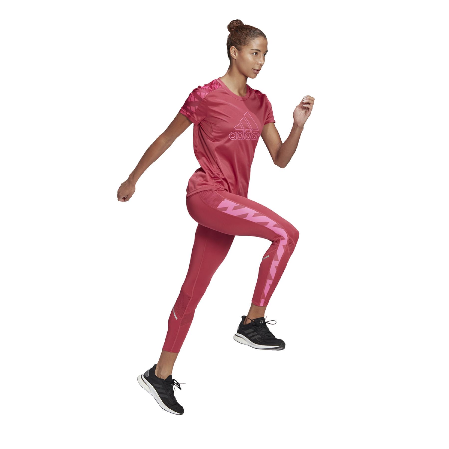 Dames legging adidas Own The Run Celebration Running Long
