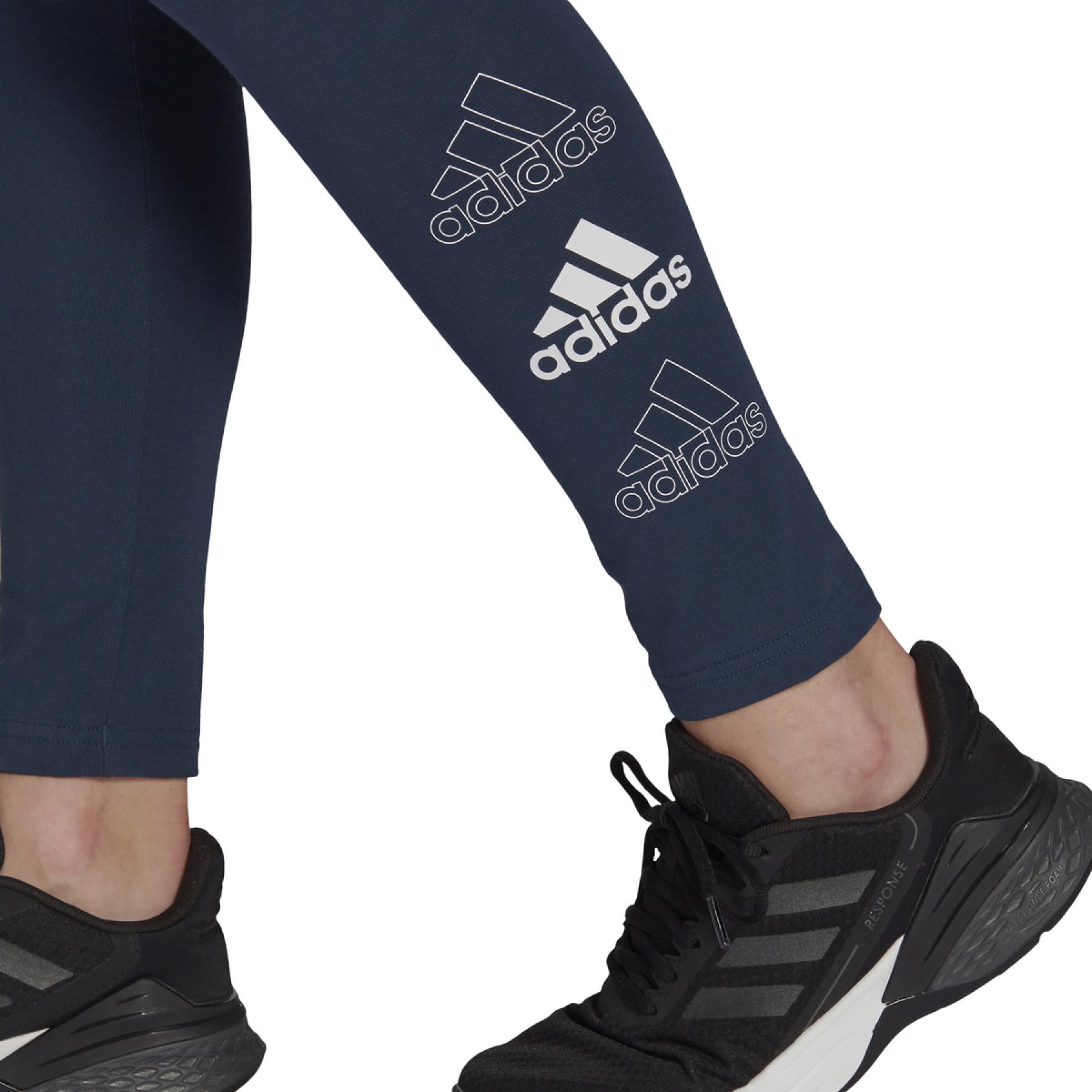 Dames legging met hoge taille adidas Essentials Stacked Logo