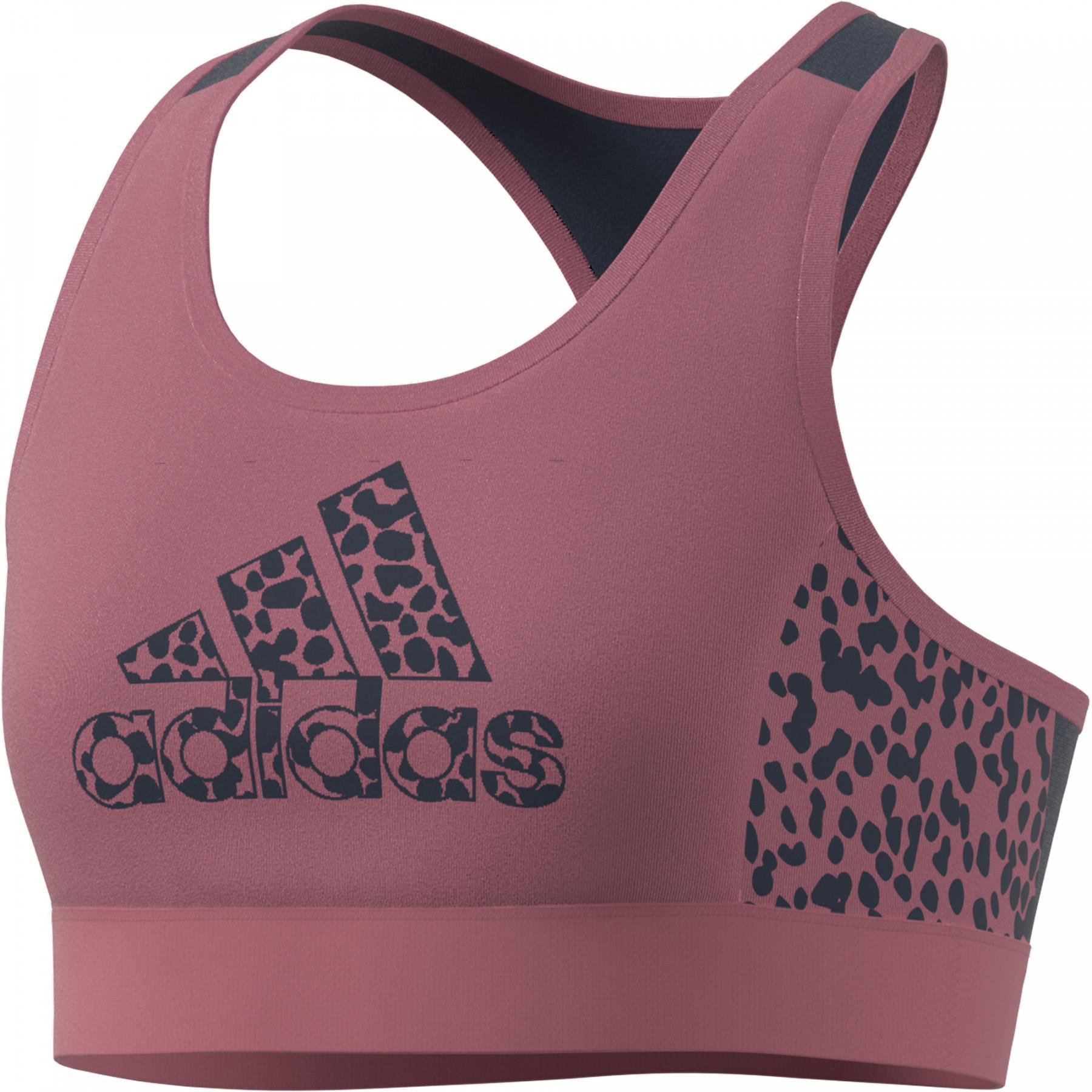 Meisjesbeha adidas Designed To Move Leopard