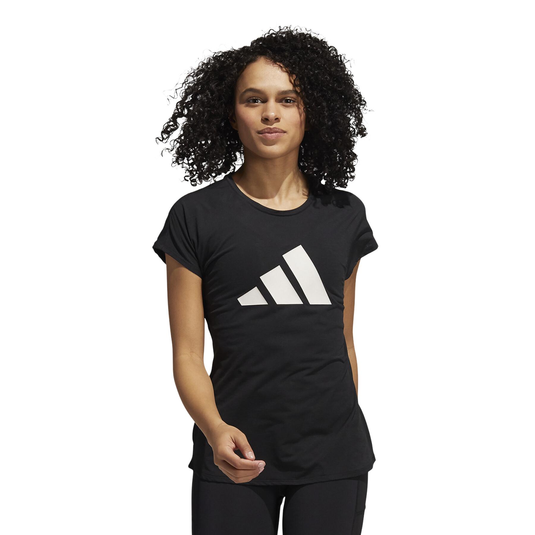 Dames-T-shirt adidas 3-Stripes Training