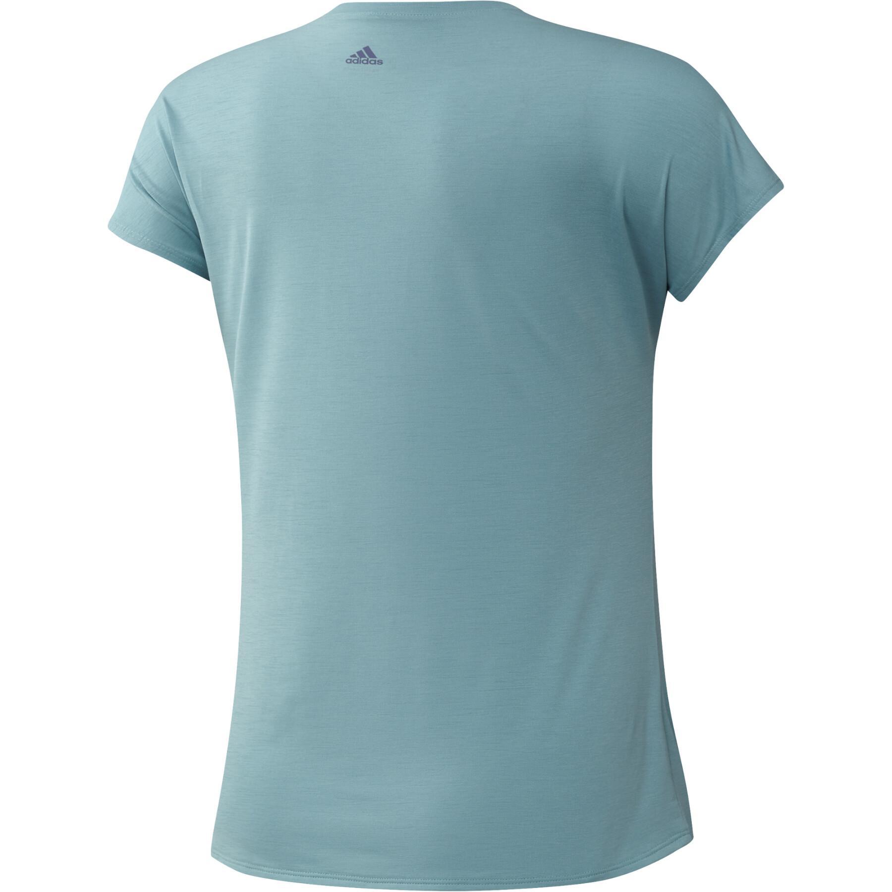 Dames-T-shirt grote maat adidas 3-Stripes Training