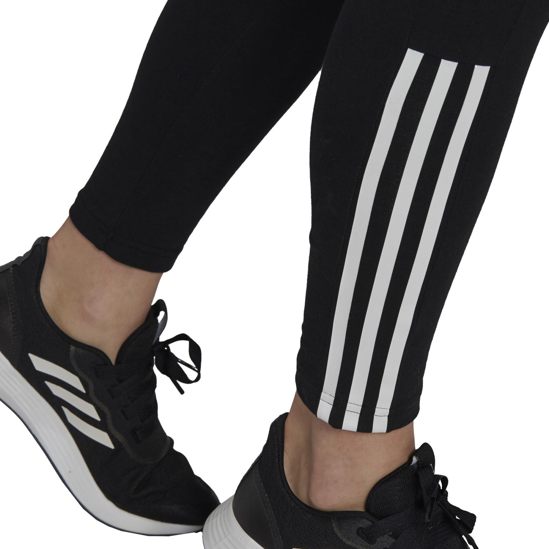 Dameslegging adidas Essentials Fitted 3-Stripes 7/8