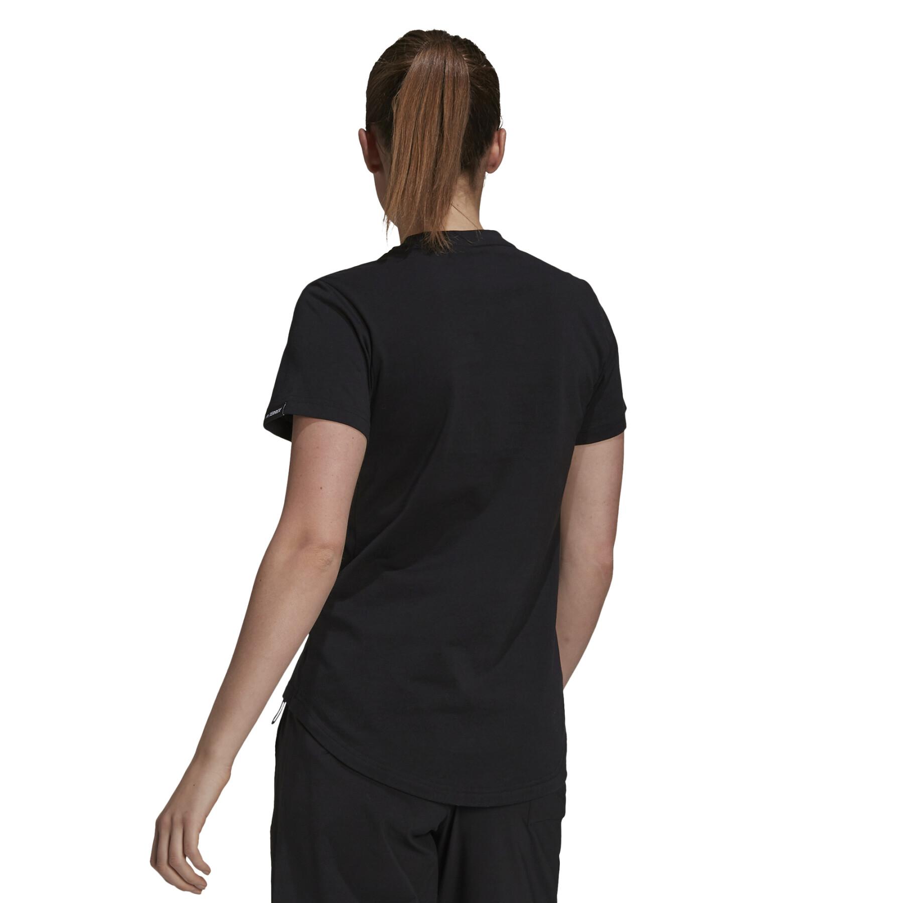 Dames-T-shirt adidas Terrex Pocket Graphic
