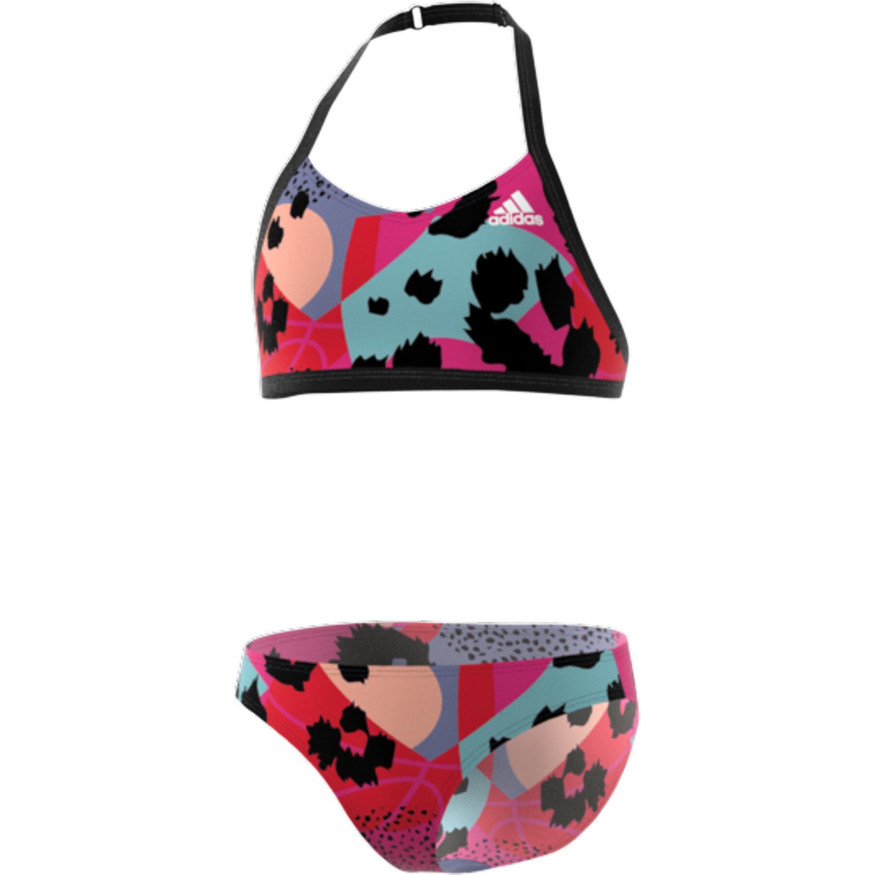 Zwempak voor meisjes adidas Bikini Flower