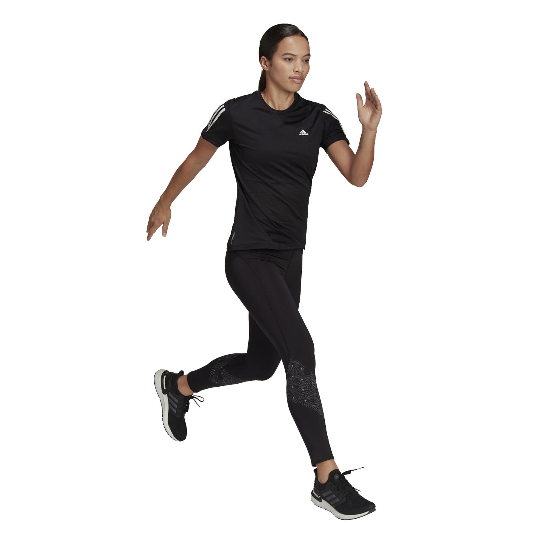 Dames-T-shirt adidas Own The Run Cooler