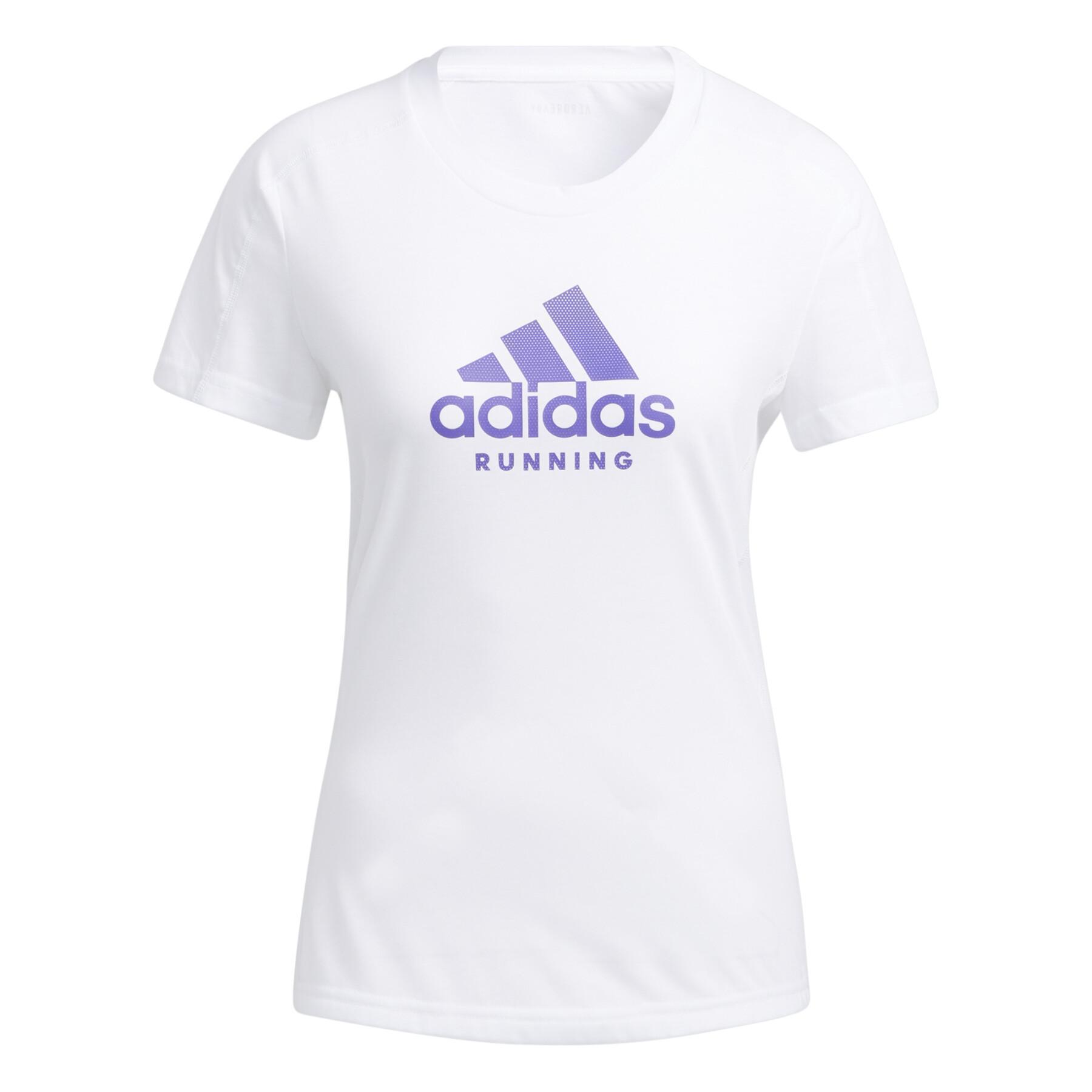 Dames-T-shirt adidas Aeroready Graphic