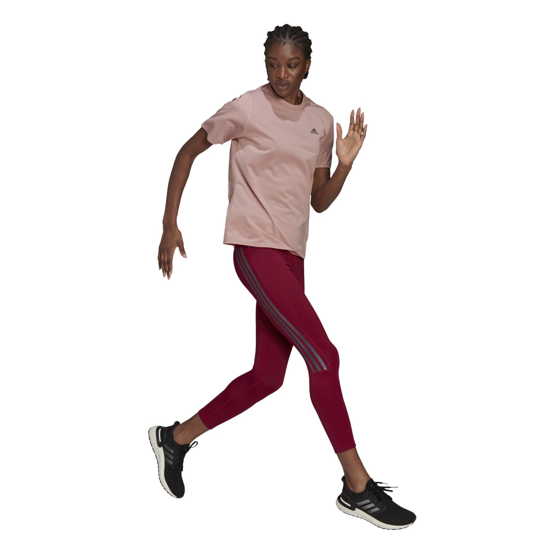 Dames-T-shirt adidas Run Icons 3bar Running