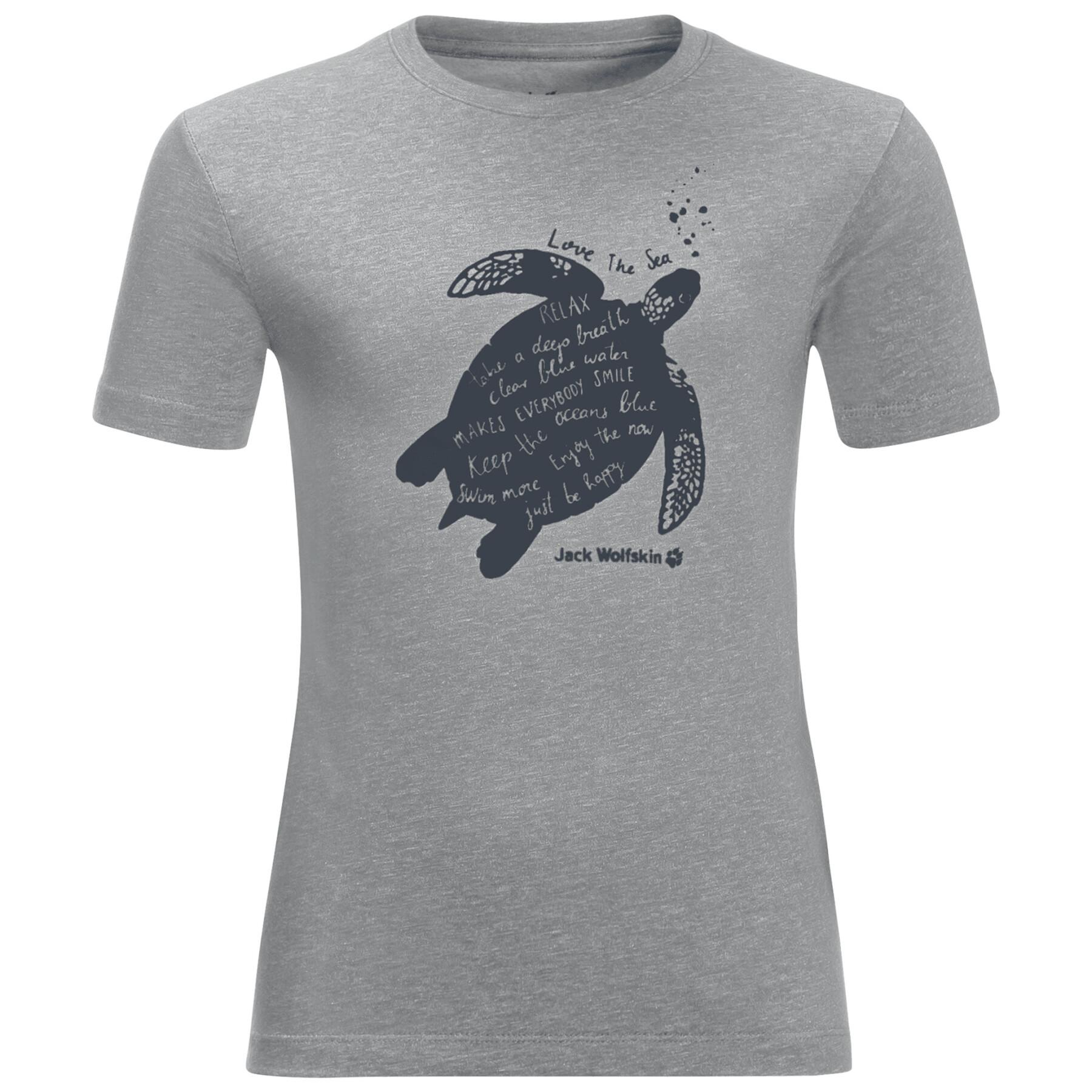 Kinder-T-shirt Jack Wolfskin Ocean Turtle