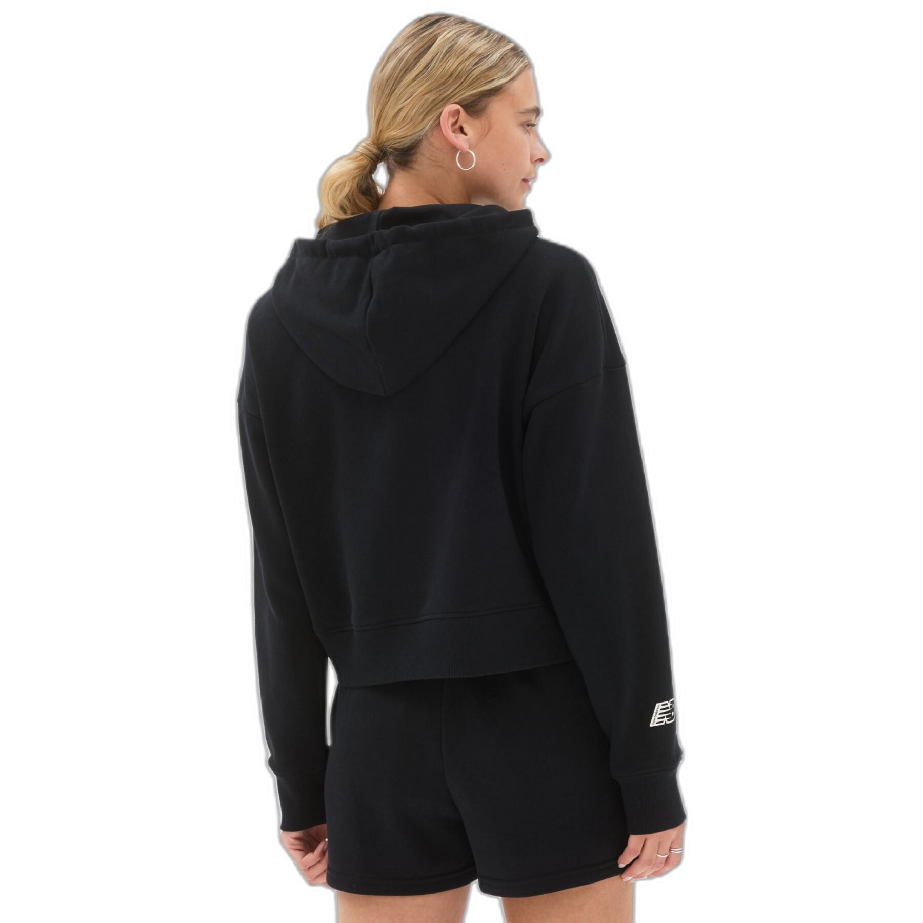 Dames sweatshirt met capuchon New Balance Essentials