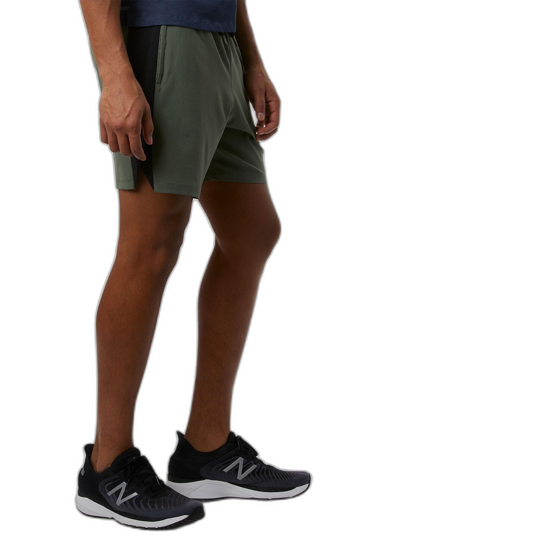 Geweven shorts met logo New Balance Tenacity 7 "