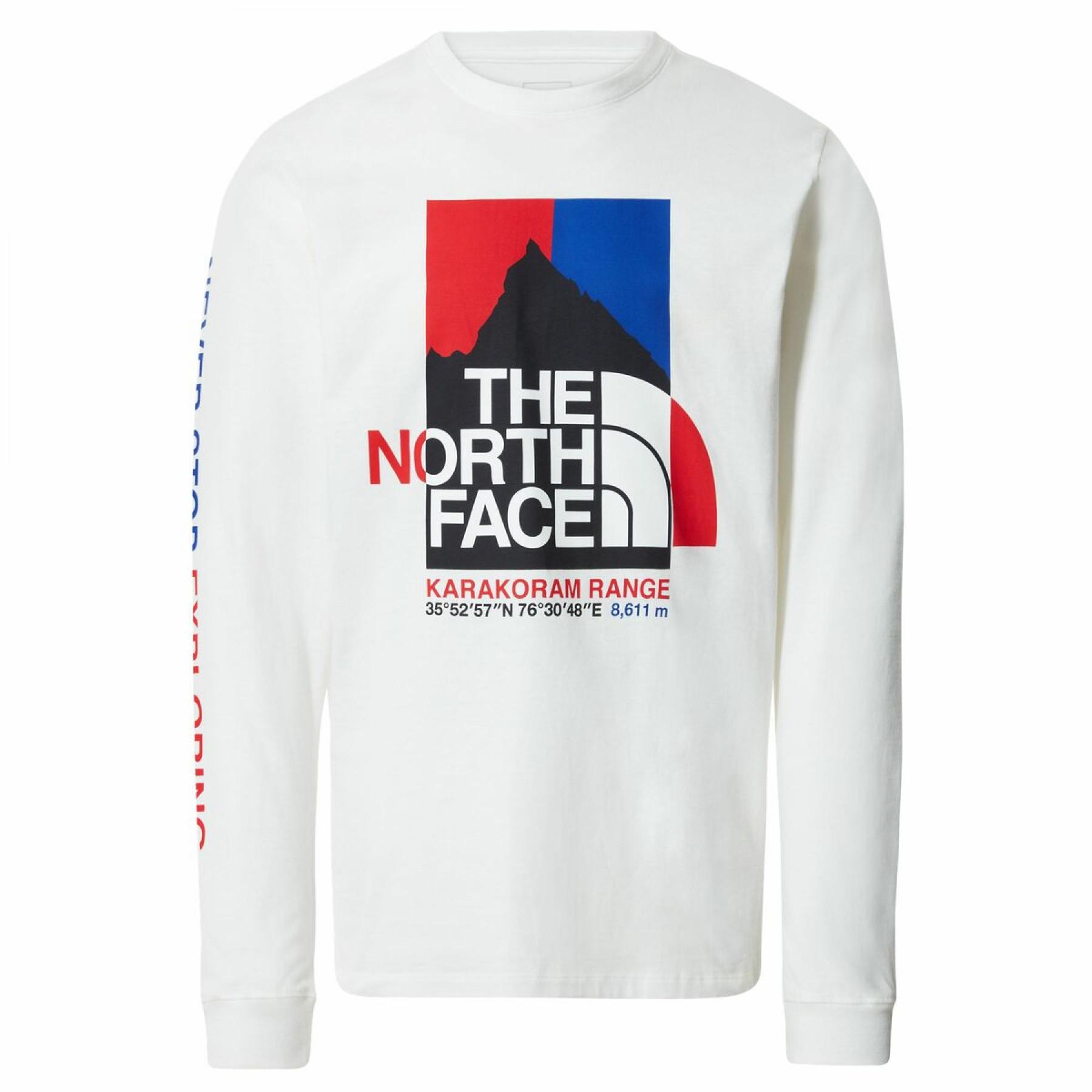 T-shirt met lange mouwen The North Face Karakoram Graphic