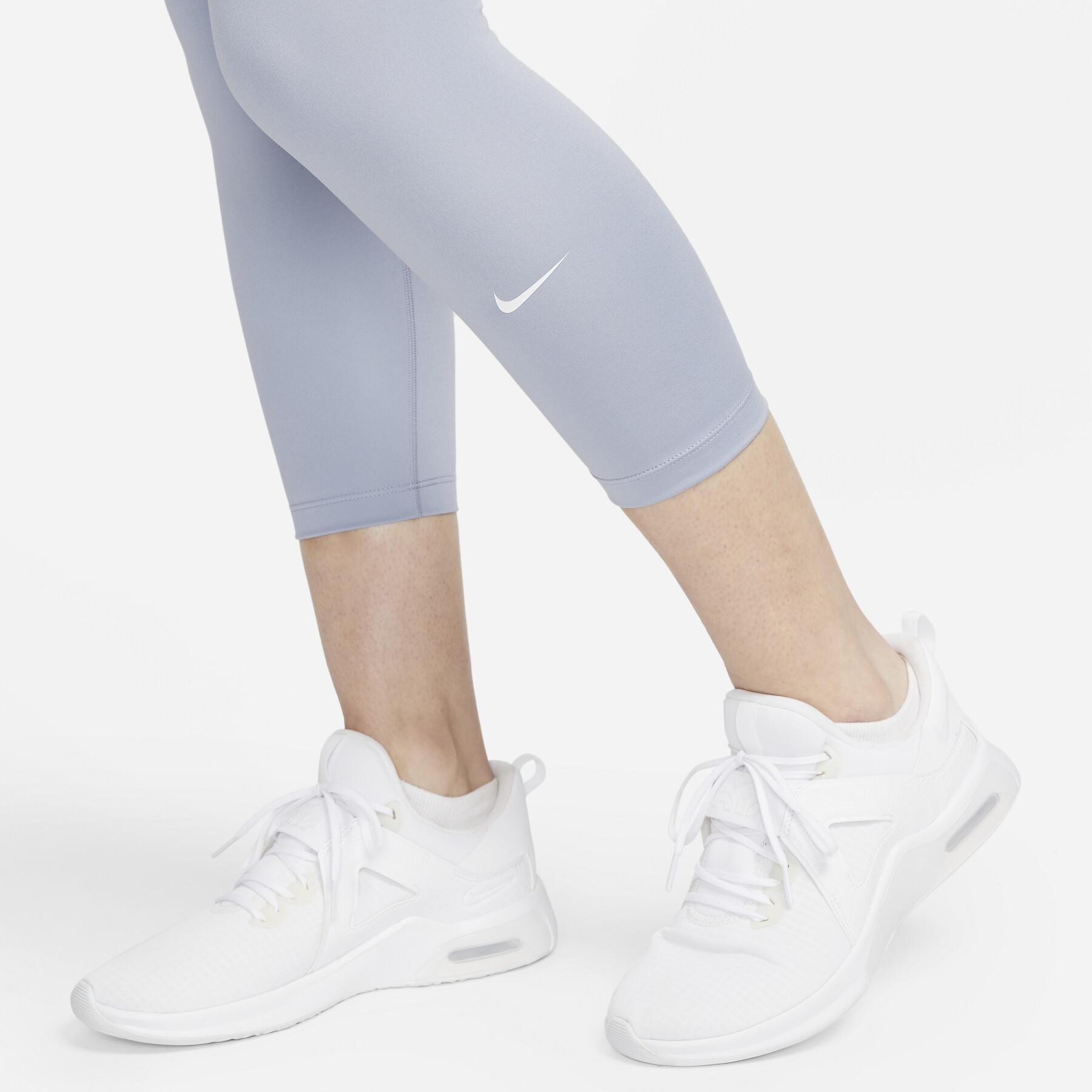 Legging court hoge taille vrouw Nike One Dri-FIT