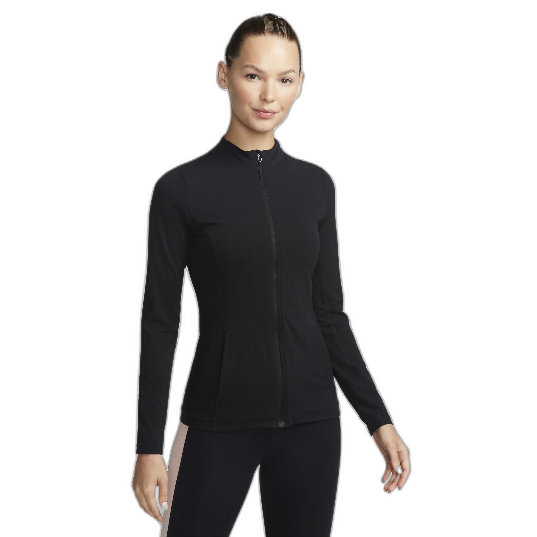 Dames trainingsjack Nike Dri-Fit Luxe Fitted