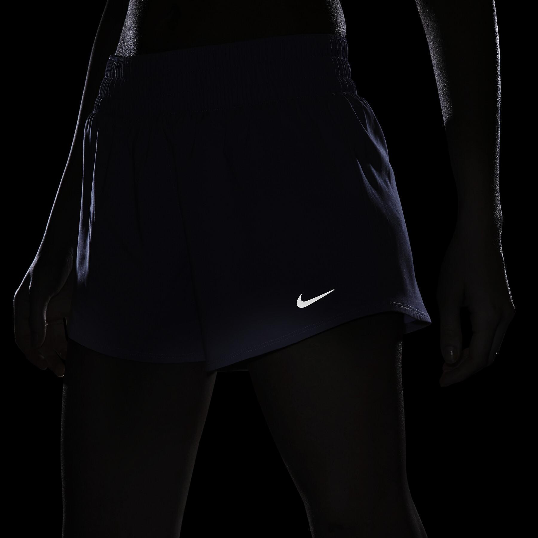 Damesshort Nike One Dri-FIT MR 3 " BR