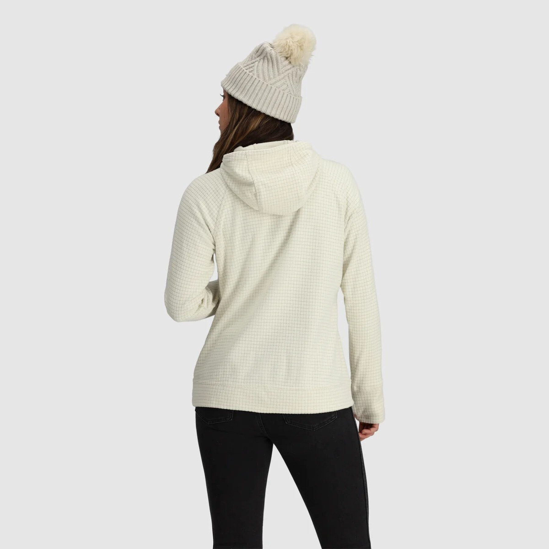 Fleece hoodie met volledige rits voor dames Outdoor Research Mega Trail Mix