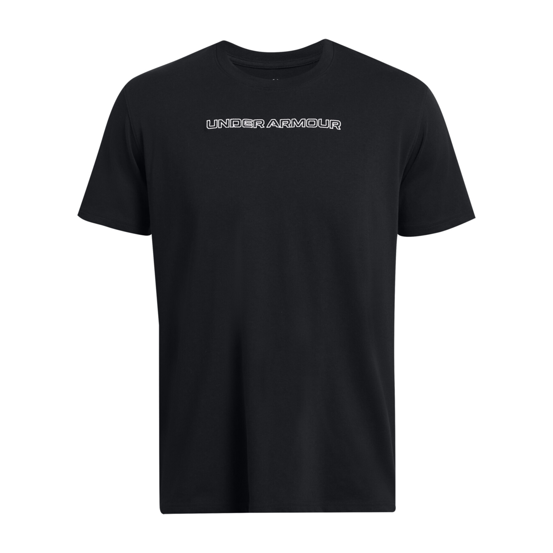 Geborduurd T-shirt Under Armour Heavyweight Logo Overlay