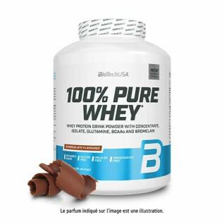 100% pure wei-eiwit pot Biotech USA - Chocolate - 2,27kg