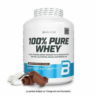 100% pure wei-eiwit pot Biotech USA - Noix de coco-chocolat - 2,27kg