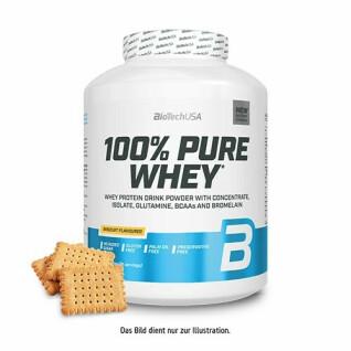 100% pure wei-eiwit pot Biotech USA - Biscuit - 2,27kg