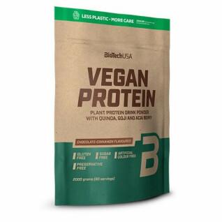 Set van 4 veganistische proteïnezakjes Biotech USA - Chocolat-cannelle - 2kg