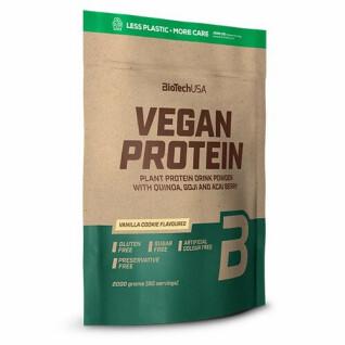 Set van 4 veganistische proteïnezakjes Biotech USA - Gâteaux à la vanille - 2kg