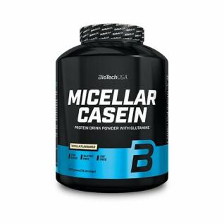Micellaire caseïne proteïne pot Biotech USA - Vanille - 2,27kg