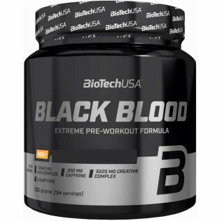 Set van 10 potten booster Biotech USA black blood nox + - Fruits tropicaux - 330g