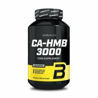 Set van 12 potjes aminozuren Biotech USA ca-hmb 3000 - 200 comp