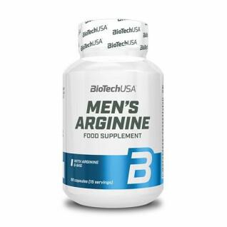Set van 12 potjes vitamine arginine Biotech USA - 90 Gélul