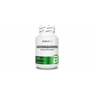 Set van 12 potjes vitamine Biotech USA ashwagandha - 60 Gélul